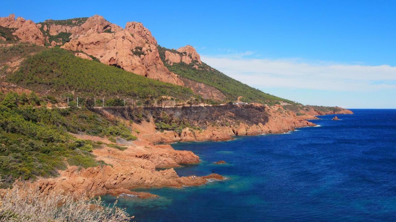 Appartamento Rochemarine Panoramic Théoule-sur-Mer Esterno foto